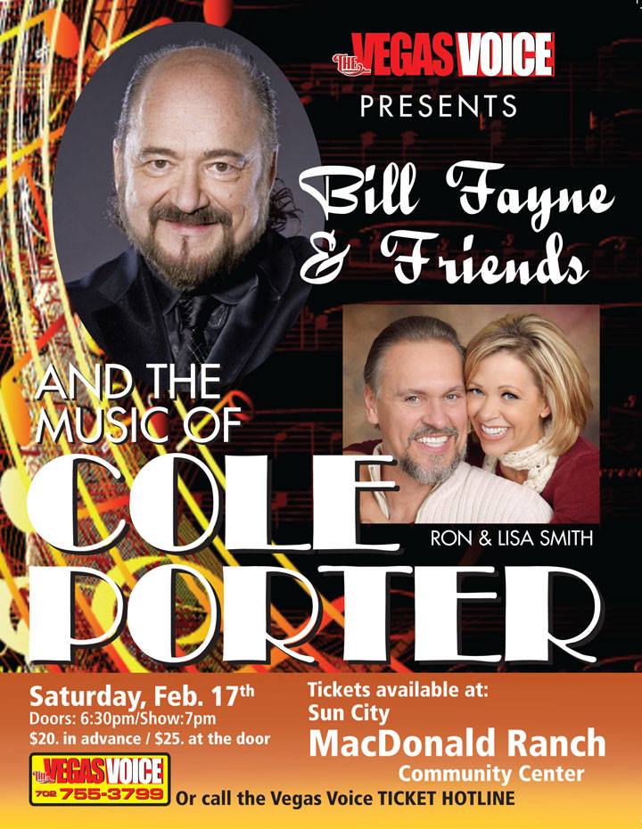 COLE PORTER SHOW - Lisa & Ron Smith with Bill Fayne